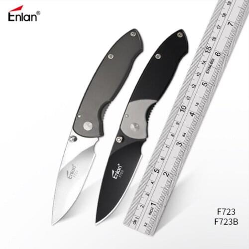 Enlan F723 Folding Pocket Knife 8CR13MOV Blade Hunting Camping Small EDC Pocket Knife TOOLS