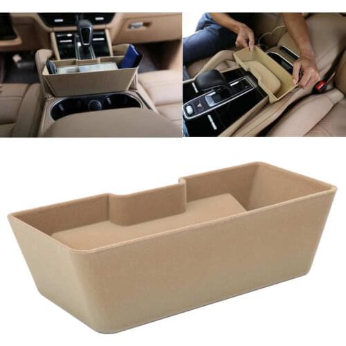 Central Control Armrest Storage Box Gear Shift Case Fit for Porsche Cayenne 2018 2019 2020 Gear Shift Container New