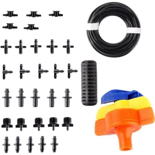 Micro Irrigation Kit Sprinkler Agriculture 40cm 4/7mm Hose Connector Anti Drip Garden Irrigation Spray System