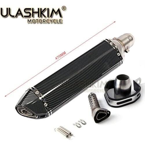 Motorcycle Exhaust Muffler Escape Full System Slip-On For YAMAHA TMAX T-MAX 500 530 TMAX530 TMAX500 Z900 Z800 Z750 ZX10R
