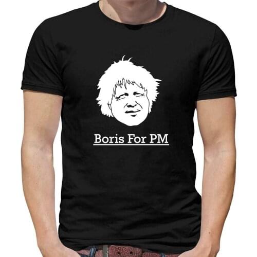 Boris For PM Mens T-Shirt - Johnson - Prime Minister - London - Brexit - BoJo