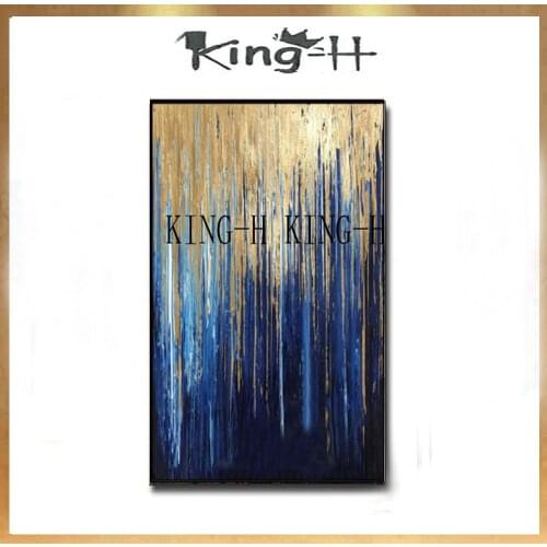 New modern hand-painted oil painting canvas abstract landscape oil painting canvas wall sitting room adornment of modern art