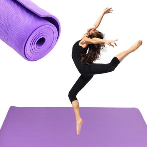Newly Yoga Mat EXTRA THICK 6mm 173cm x 60cm Non Slip Exercise/Gym/Camping/Picnic/Outdoor Mat