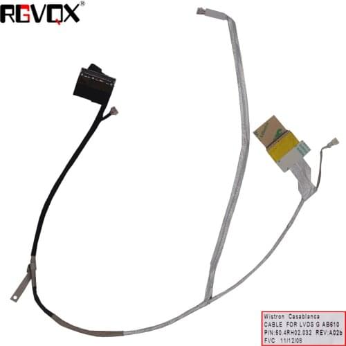 New Laptop Cable for HP Pavilion DV6-6000 B2995050G00004 50.4RH02.032 50.4RH02.002 LED LVDS CABLE