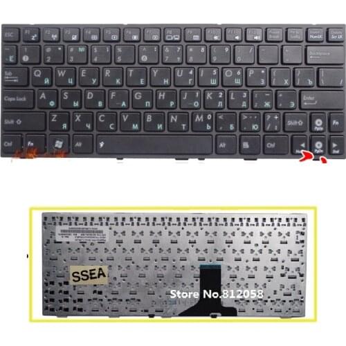 SSEA New laptop RU Keyboard for ASUS Eee PC 1001HA 1001PX 1001PXD 1005 1005HD 1005HA 1005PX 1008 1008HA Russian Keyboard