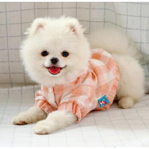 Pet Clothing Dog Clothes Bulldog Teddy Anti-bug Sweatershirt Hooded Dog Sweatershirt