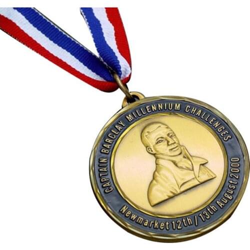 Wholesale and retail custom 3D metal medals best selling round 3D medals