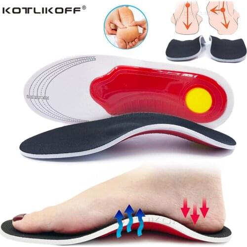 Arch Support Orthotic Insole Flat Foot Orthopedic Insoles For Feet Ease Pressure Of Air Movement Damping Cushion Padding Insoles