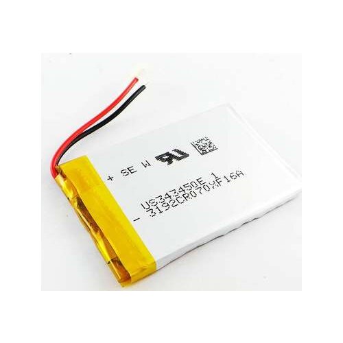 3.7V polymer lithium battery Ling HS-600B rearview mirror traffic recorder 550mah343450
