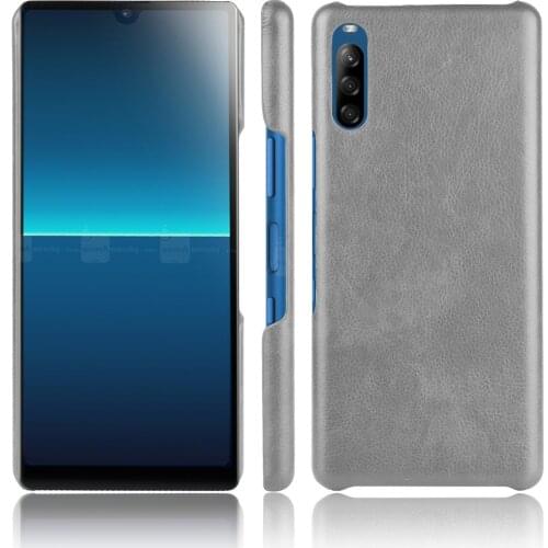 For Sony Xperia L4 ShockProof luxury PU Leather Hard Back Cover Case For Sony Xperia L4 L 4 Phone Case 6.2 inch