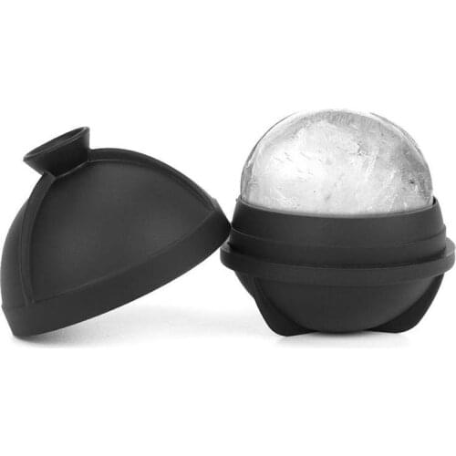 6cm Silicone Round Ice Hockey For Whiskey Ice Cube Mould Ball Chocolate Round Ball Ice Mold Kitchen Bar Tray Tools