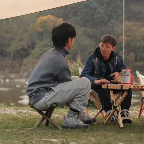 Folding Tripod Stool Cloth DIY Waterproof Portable Camping Stool for Outdoor Camping Hiking Fishing handmade small horse