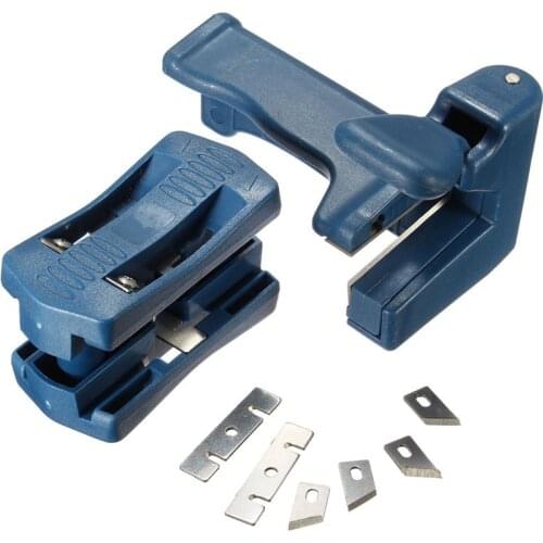 Trimming Device Block Device Wood Double Edge Edge Banding Machine Head Tail Trimmer For Carpenter PVC Binding Strip Hardware