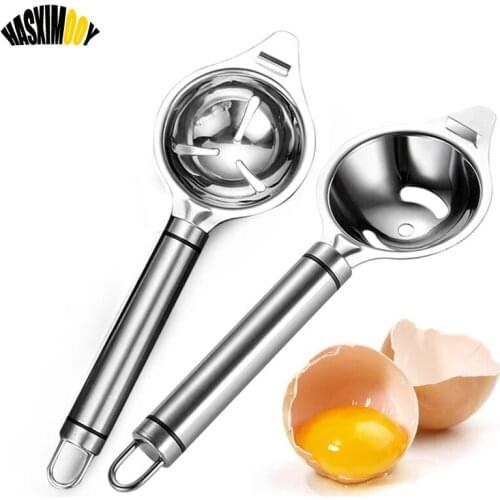 Egg Divider Tool Stainless Steel Eggs Yolk White Filter Baking Cooking Egg Tools Kitchen Accessories Separating Funnel Spoon