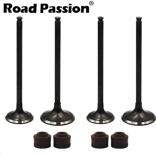 Road Passion Motorcycle Engine Parts Valve Stem & Oil Seal Kit For HONDA AX-1 NX250 1988-1996 XL250 1996 AN250Twincam 2008-2015