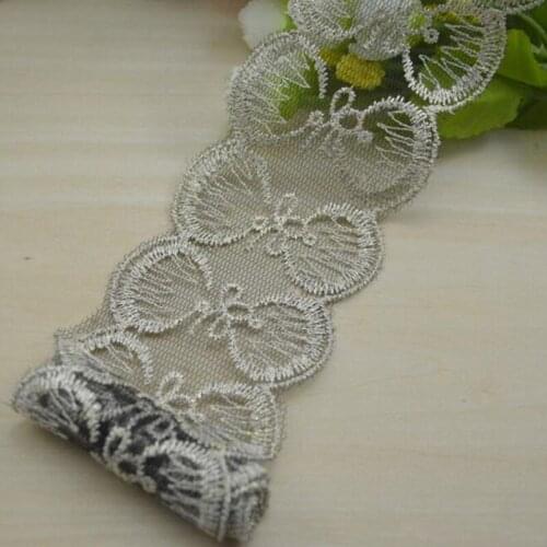 10Yards 6.5cm Width African Cord Lace Latest Gold Best Quality Lace Ribbon Boutique Craft Lace Trim For Garment Accessories