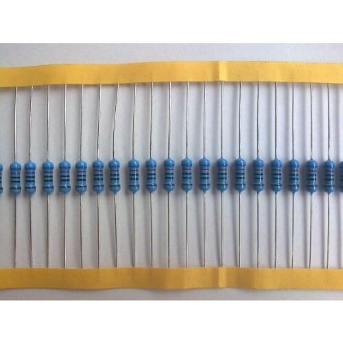 1000pcs 220 ohm 1/4W 220R Metal Film Resistor 220ohm 0.25W 1% ROHS