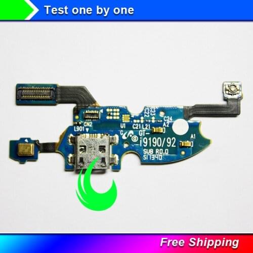 5pcs/Lot Original For Samsung Galaxy S4 Mini i9190 i9192 i9195 Charger Port USB Charging Connector Dock Flex Cable Free Track