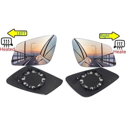 Side Wing Door Mirror Rearview Mirror Glass Heated 2Pin for BMW 1 2 3 4 5 Series F20 F22 F30 F34 F32 F07 F10