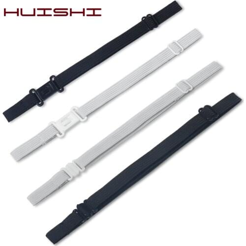HUISHI Bow Tie Band for Men Tie Adjustment Rope Adjust Belt 50pcs Bow Tie Elastic Straps DIY Adjust Tie Bowtie 45CM Elastic Band