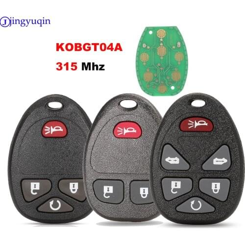 Jingyuqin Remote key 315Mhz For Chevrolet HHR Uplander Pontiac Montana SV6 Saturn Relay For Buick Terraza 2005 2006 K0BGT04A