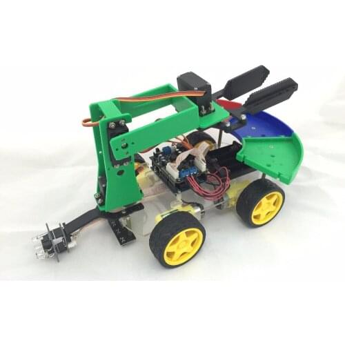 Garbage Classification Robot Contest For Science And Technology Intelligent Garbage Classification Robot Competition Diy RC Toy