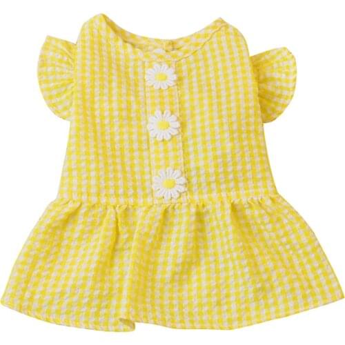 Summer Dog Dresses Puppy Clothes Girl Yorkie Dog Wedding Dress Pet Poodle Dresses Chihuahua Clothes Flanul Dog Clothes