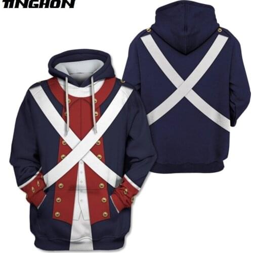XS-7XL Fashion Men Hoodies Legion of the United States Full-Print 3d Hoodie Cosplay costume Cool Streetwear