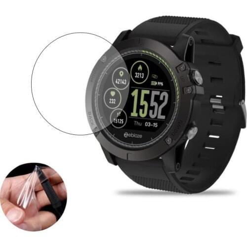 Soft Clear Protective Film Guard Protection For Zeblaze VIBE 3 HR Smart Watch Smartwatch Display Screen Protector Cover(No glass