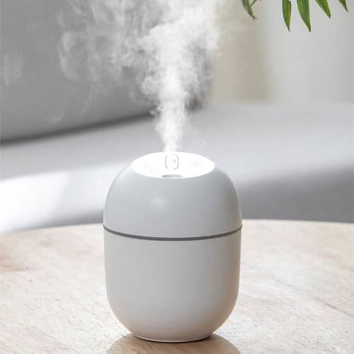 Mini Desktop Usb Humidifier Home Car Water Replenishment Meter Night Light Sponge Stick Humidifier Accessories Silent