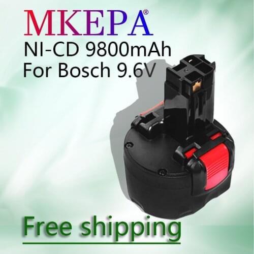 Brand new bat048 9.6V 48ah 68ah 98ah Ni Cd rechargeable battery power tool Bosch PSR 960 bh984 bat048 bat119 battery