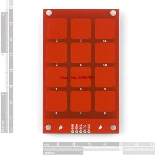 New MPR121 capacitive touch sensor module sensor keys keyboard keys