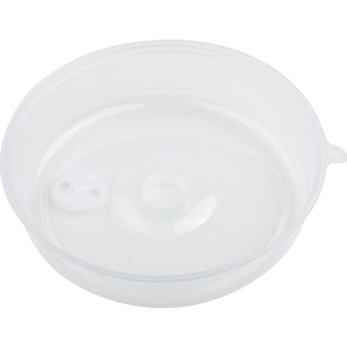 Clear Microwave Plate Lids Heated Oil Dish Cover Anti Splatter Food Guard Steam Vent Hole Home Kitchen Sealing Cap