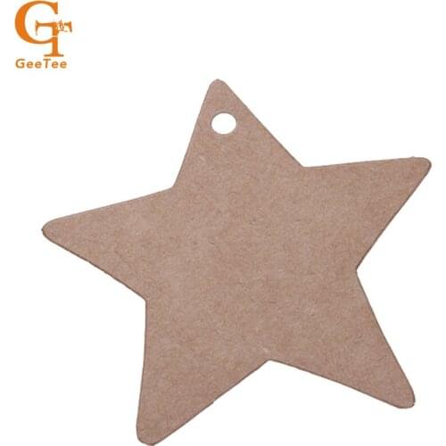 DIY Blank Kraft Brown paper tags Luggage Wedding gift decoration Marked Blank Card Hand Draw Tags Labeled Card with string cord