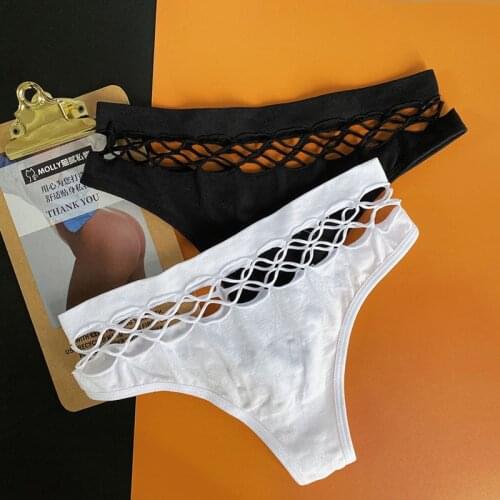 Morna New Womens Underwear Panties Sexy High Elastic Mesh Thong Hip Hip Waist Large Size Breathable Comfortable Lingerie