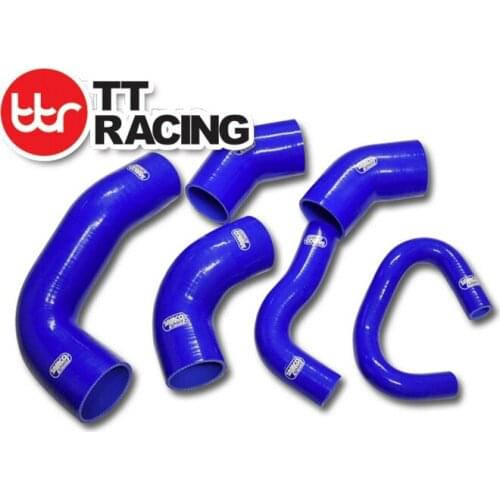 SA1462BL - Mitsubishi LANCER EVO 7 8 CT9A Turbo 4G63 Silicone Intercooler Inlet Hose Blue