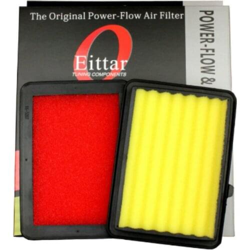 1Pcs Car Air Filter High Flow Air Filter Auto Super Hybrid Air Filters for HONDA FIT 1.5 2015-2017 ( match KN 33-5027 )