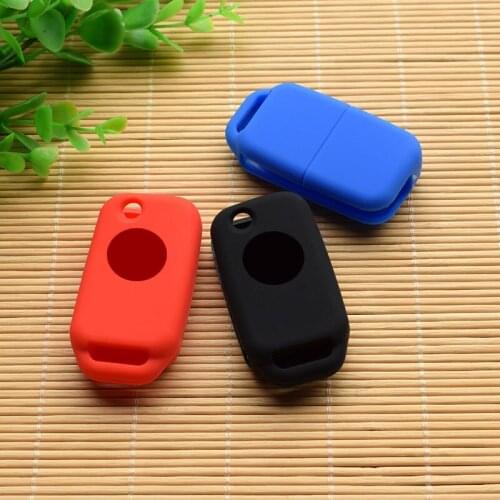 10 units Key Cover 1 Button Silicone Key Protector For Mercedes Benz W168 W124 W202 1984-2004 Remote protect Shell