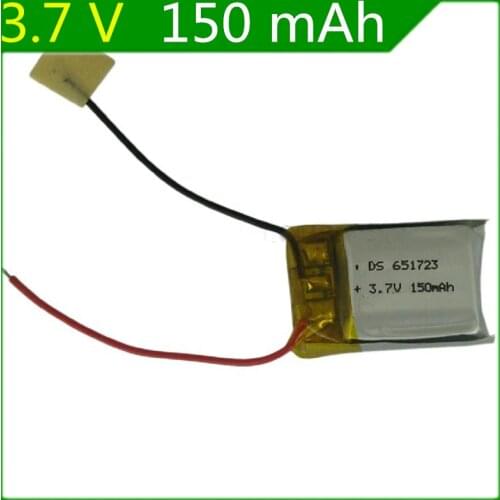 2psc/lot 3.7V 150mAH Remote control airplane remote control helicopter 15C discharge Lipo batteries with protection board