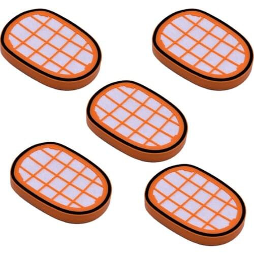 5Sets Cotton Filter For Philips FC6812 6814 6823 6827 6908 vacuum cleaner accessories