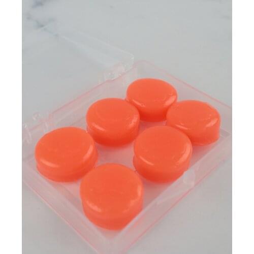 6Pcs Ear Plugs For Sleeping Travel Waterproof Earplugs Soft Silicone Mud Best Anti-noise Ear Plug Noise Reduction Ear Protection