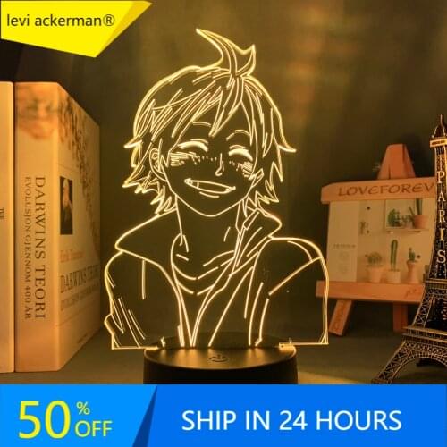 Anime Night Light Haikyuu Tadashi Yamaguchi for Bedroom Decor Nightlight Kids Child Birthday Gift Manga 3d Lamp Yamaguchi Haikyu