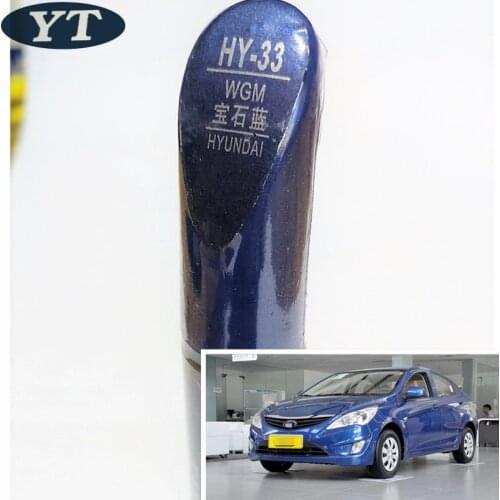 Car scratch repair pen, auto paint pen BLUE color for Hyundai IX35 IX25 Elantra Accent I30 Verna Tucson Sonata Santafe