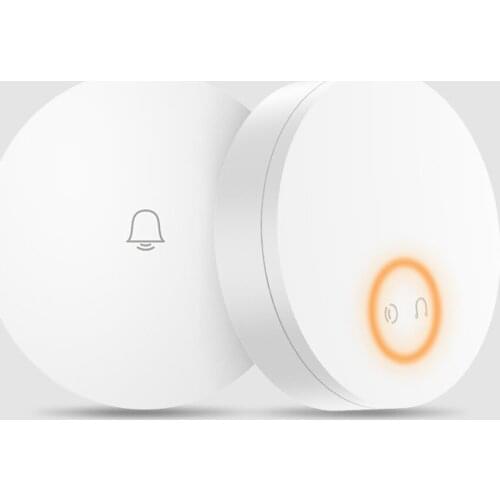 Linptech 110-240V Wireless Doorbell Self-Generating APP Smart Door Bell Transmitter No Battery No Power Required Memory Function