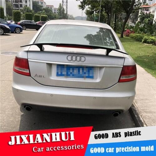 For Audi A6 Spoiler 2006-2018 Audi A6 Spoiler TF ABS plastic Material Car Rear Wing Color Rear Spoiler