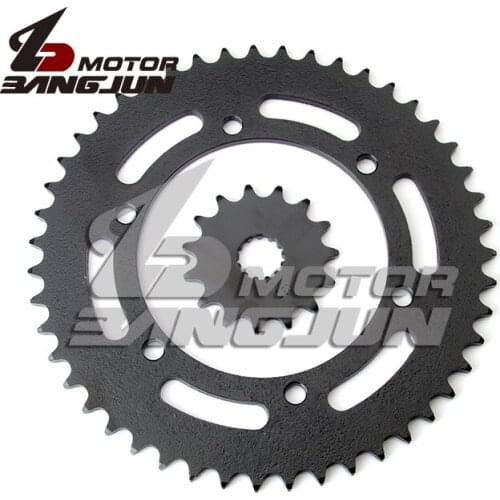 For YAMAHA FZ400 Wheel Gear Motorcycle Front & Rear Sprocket Geartransmission