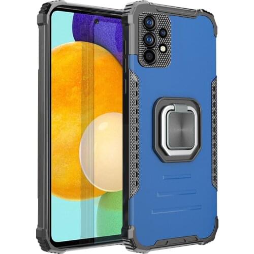 Meal Ring Holder Back Cover Case for Samsung Galaxy A72 A52 A32 A12 5G S20 FE Note 20 Ultra A51 A71 A21S Shockproof Stand Bag