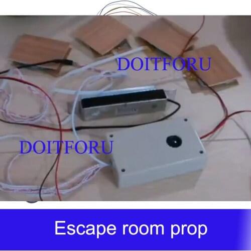 Escape room multipoint rotary organs Reality chamber of escape props 4 rotating authority prop