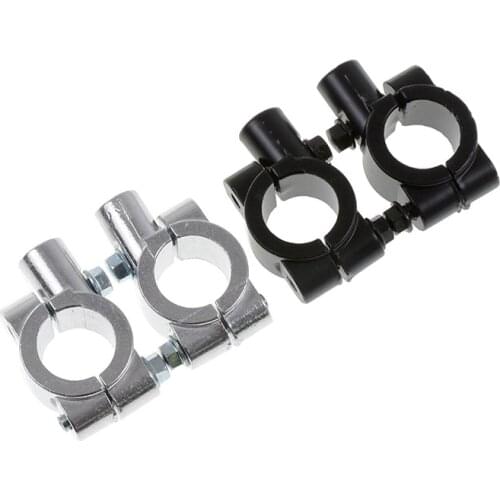 NEW 10MM Adaptor, Universal fits motorcycle with 7/8" (22mm) handle bar Motorcycle Bike Handle Bar Mirror Mount Holder Clamp