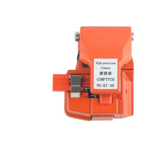 Knife Cable Cleaver FTTH Surpatek KT-30 high-precisioncleaver fiber fusion machine hot melt fiber cutter knife 16-sided blade